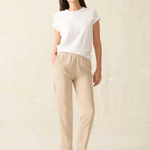 Faherty Arlie Pant - Safari size Small linen blend - Picture 1 of 6